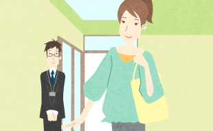 女性とエリッツのスタッフ